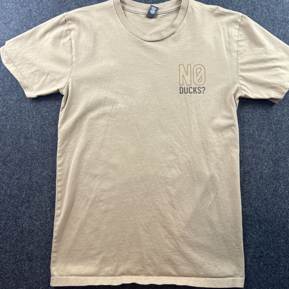 AS Colour No Ducks Khaki Graphic Tee Size S